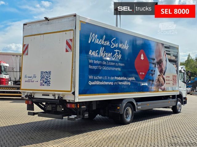 Autocarro con cassone MERCEDES-BENZ Atego 1218 / Ladebordwand