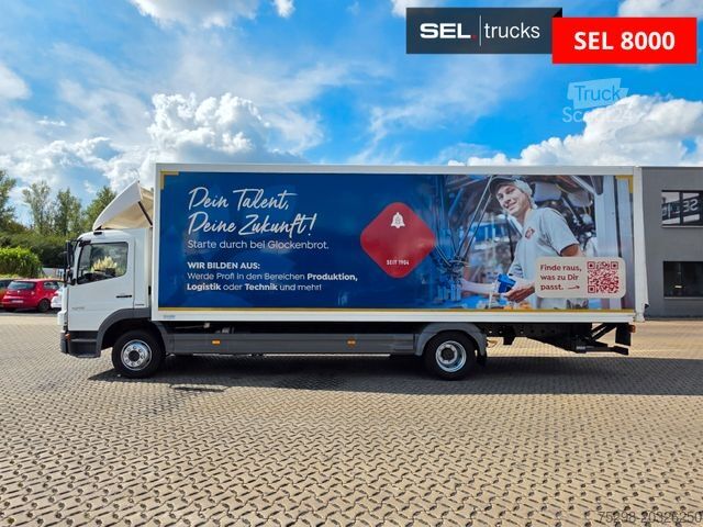 Autocarro con cassone MERCEDES-BENZ Atego 1218 / Ladebordwand