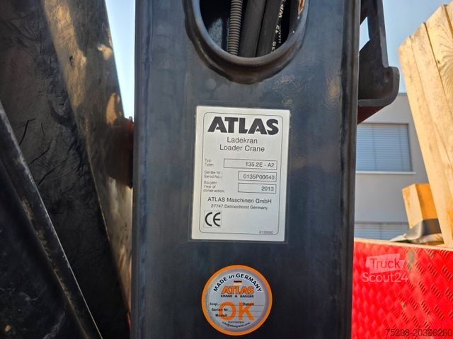 Lastbilsmonterad kran MAN TGS 26.440 6X2-2 BL / Mit Fernbedienung / ATLAS