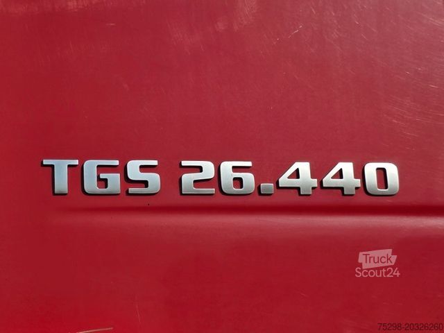 Lastbilsmonterad kran MAN TGS 26.440 6X2-2 BL / Mit Fernbedienung / ATLAS