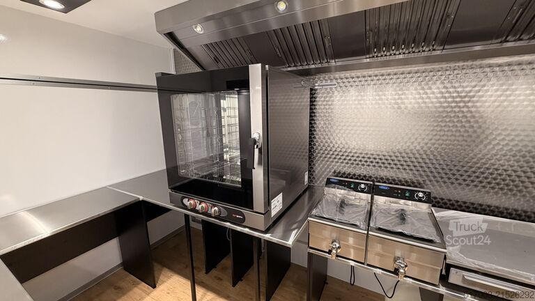 Satış römorku 6,2m Imbissanhänger, Imbisswagen Foodtruck, Finanzierung möglich