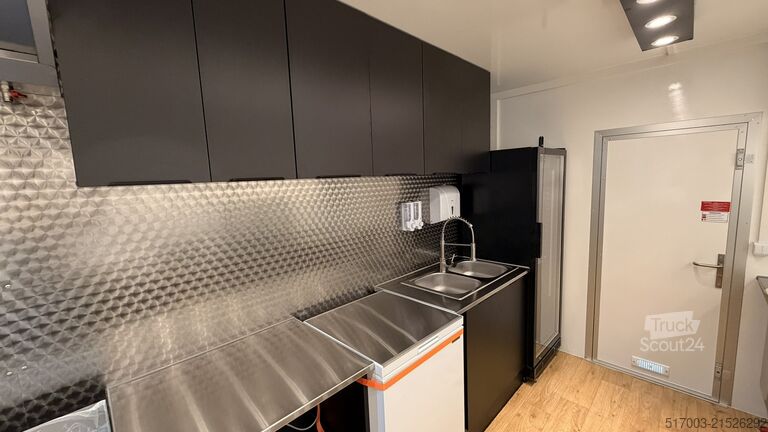 Satış römorku 6,2m Imbissanhänger, Imbisswagen Foodtruck, Finanzierung möglich