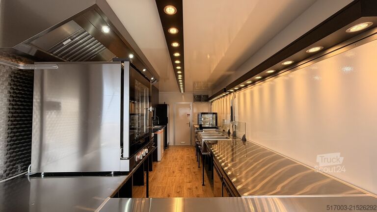 Satış römorku 6,2m Imbissanhänger, Imbisswagen Foodtruck, Finanzierung möglich