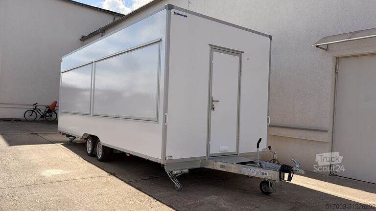 Satış römorku 6,2m Imbissanhänger, Imbisswagen Foodtruck, Finanzierung möglich