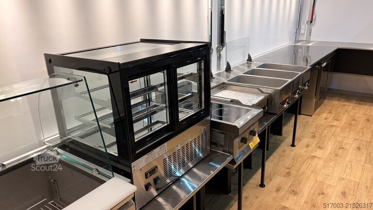 Satış römorku Imbisswagen| Foodtruck, 6,2m Imbissanhänger,