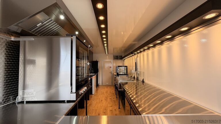Satış römorku Imbisswagen| Foodtruck, 6,2m Imbissanhänger,