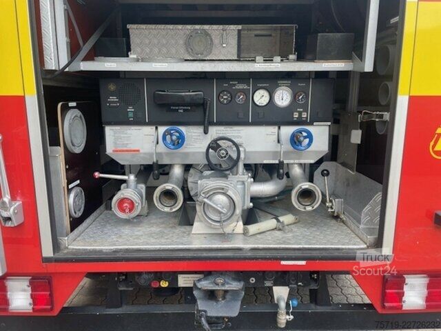 Furgoneta Mercedes-Benz 814 4x2 Feuerwehr Ziegler LF 8/6