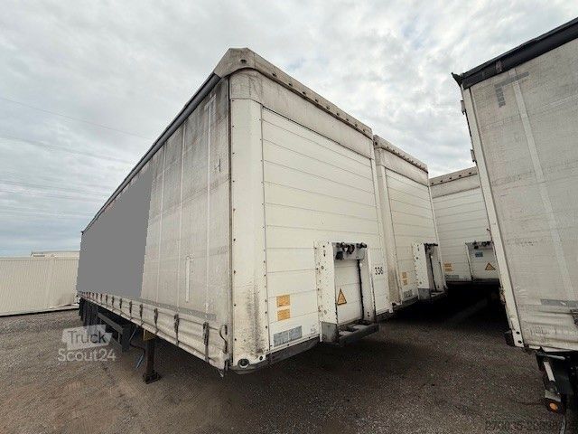 Åben sættevogn med presenning SCHMITZ CARGOBULL SCB S3T Getränke+EN12642XL+10 Stück sofort