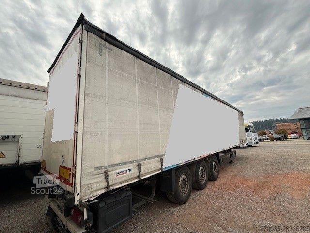 Åben sættevogn med presenning SCHMITZ CARGOBULL SCB S3T Getränke+EN12642XL+10 Stück sofort