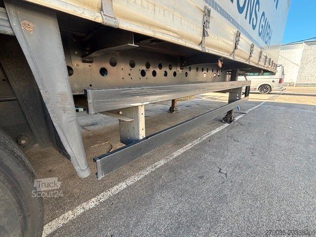 Åben sættevogn med presenning SCHMITZ CARGOBULL SCB S3T Getränke+EN12642XL+10 Stück sofort
