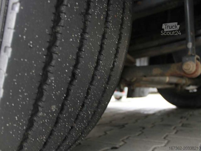 Tentinė platforma sunkvežimis IVECO EUROCARGO 120E25, EURO 6, SIDEWALLS, TAIL LIFT