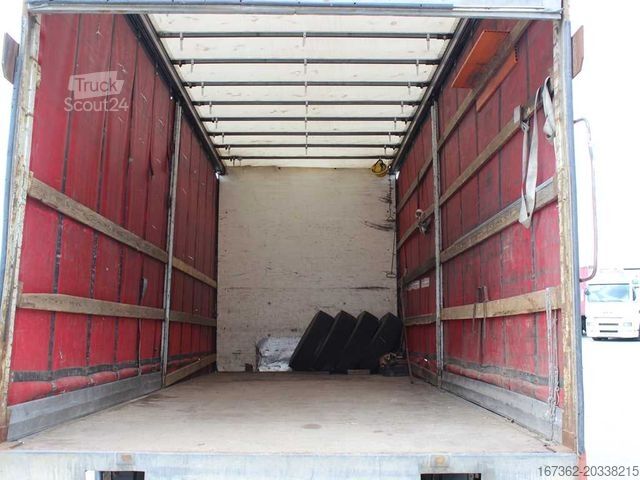 Tentinė platforma sunkvežimis IVECO EUROCARGO ML 120 E, EURO 3, TAIL LIFT