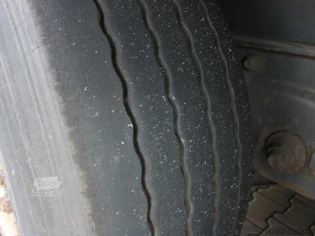 Öppen semitrailer med kapell KRONE SD, LIFTING AXLE, SAF, MULTILOCK