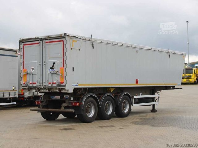 Semirimorchio ribaltabile PANAV NS139H, LIFTING AXLE, 48m³