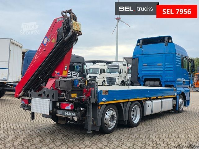 Кран-манипулятор на шасси грузовика MAN TGX 24.440 6X2-2 LL-U / Intarder / HMF / Fernb.