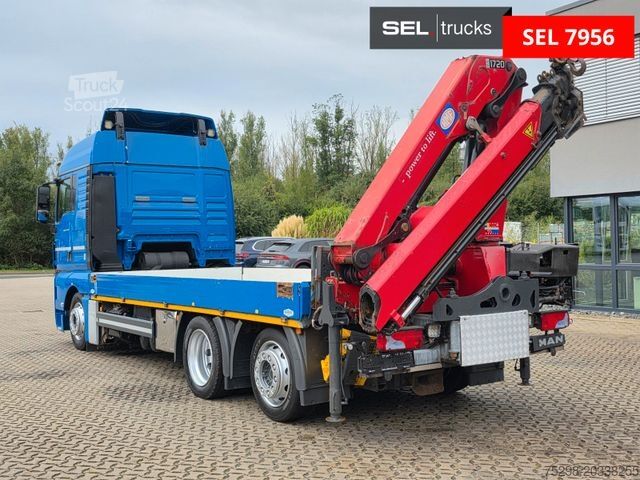 Кран-манипулятор на шасси грузовика MAN TGX 24.440 6X2-2 LL-U / Intarder / HMF / Fernb.
