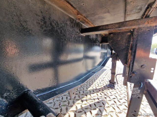 Ăppen semitrailer med kapell SCHMIDT Hagen SPC/39/E/10,5 / Coilmulde / Lenk-Liftachse