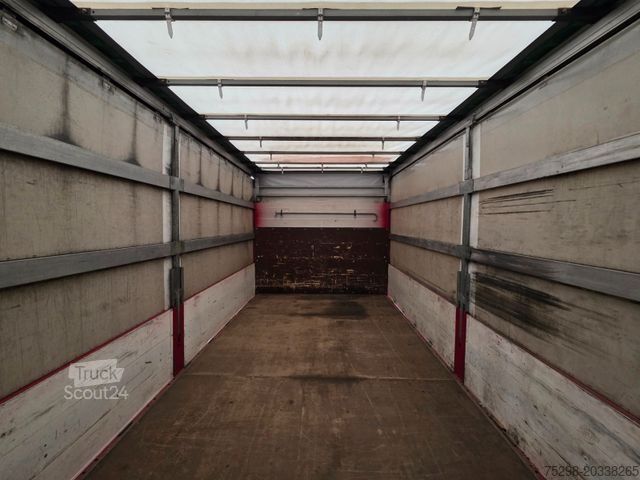 Tentinė platforma sunkvežimis IVECO Eurocargo 120E28 / Ladebordwand / Aluklappen