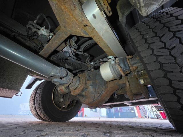 Tentinė platforma sunkvežimis IVECO Eurocargo 120E28 / Ladebordwand / Aluklappen
