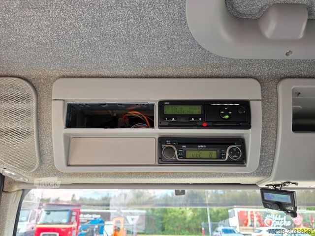 Tentinė platforma sunkvežimis IVECO Eurocargo 120E28 / Ladebordwand / Aluklappen
