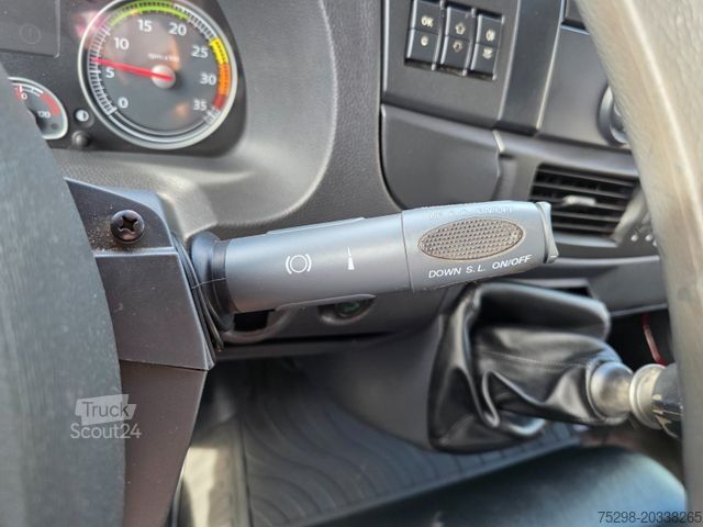 Tentinė platforma sunkvežimis IVECO Eurocargo 120E28 / Ladebordwand / Aluklappen