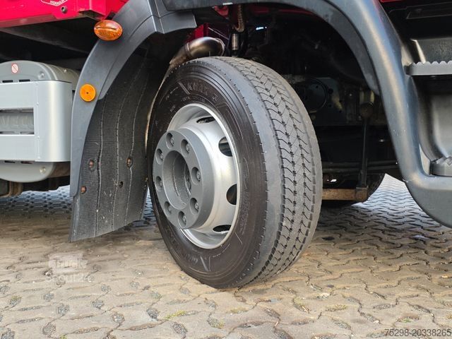 Tentinė platforma sunkvežimis IVECO Eurocargo 120E28 / Ladebordwand / Aluklappen