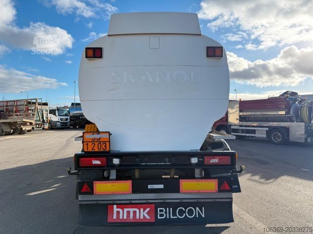 Tankoplegger  HMK Bilcon 27.000 l. ADR Tank 5 compartment