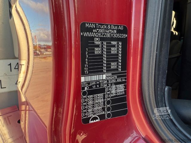 Вакуумная автоцистерна MAN TGM 14.250 VM-Tarm Stainless Steel 4000 l. Kombi