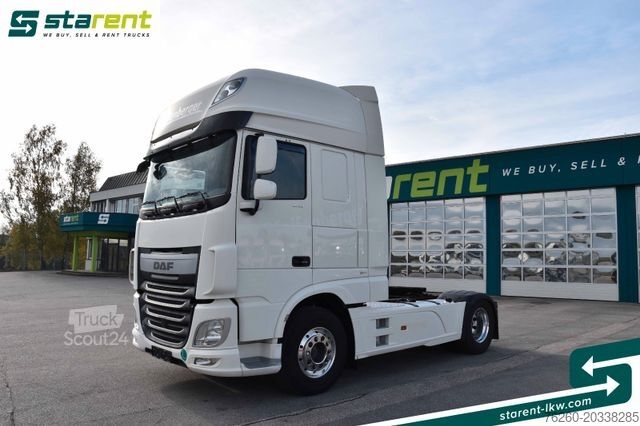 Štandardný ťahač DAF XF 460 SSC Retarder Standklimaanlage Alufelgen