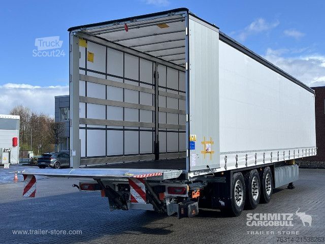 Semirimorchio con telone Schmitz Cargobull Curtainsider Standard Ladebordwand