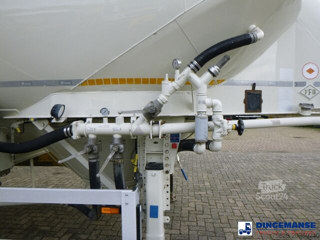 Serbatoio Feldbinder Powder tank alu 40 m3 + engine/compressor