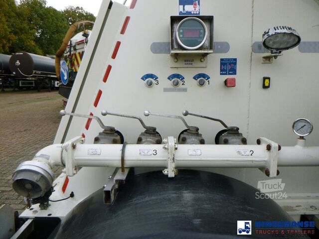 Serbatoio Feldbinder Powder tank alu 40 m3 + engine/compressor