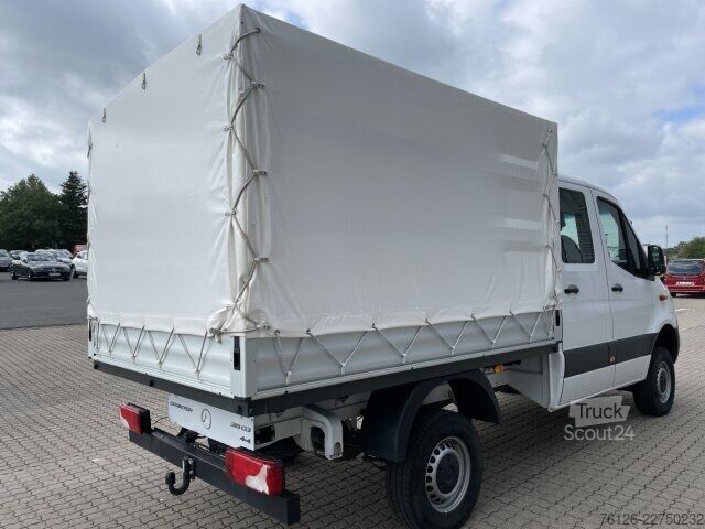 Фургон-шторник Mercedes-Benz Sprinter 319 CDI 4x4 DOKA PRITSCHE KLIMA+LED+MBUX