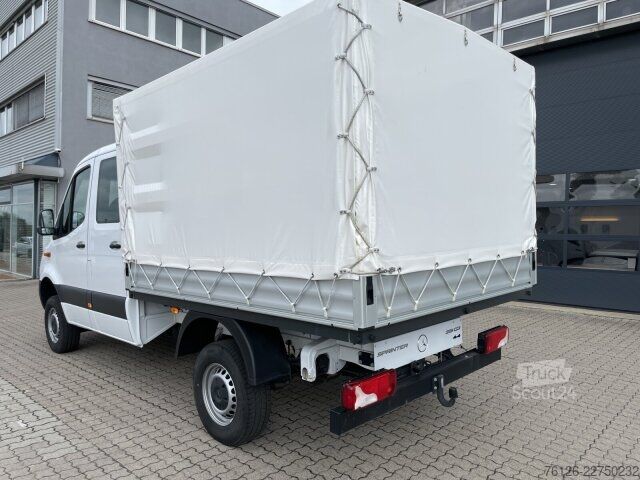 Фургон-шторник Mercedes-Benz Sprinter 319 CDI 4x4 DOKA PRITSCHE KLIMA+LED+MBUX