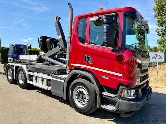 Sistema a braccio con gancio Scania G500 XT 6x4 WAF 20T HOOKLIFT / HAAKARM - *76.00...
