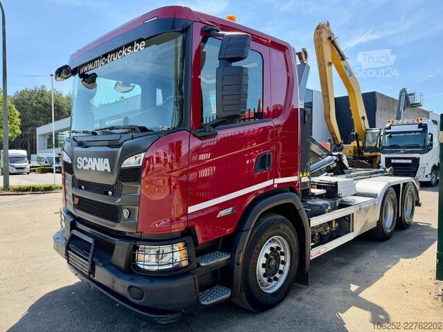 Sistema a braccio con gancio Scania G500 XT 6x4 WAF 20T HOOKLIFT / HAAKARM - *76.00...