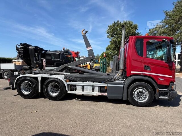 Sistema a braccio con gancio Scania G500 XT 6x4 WAF 20T HOOKLIFT / HAAKARM - *76.00...