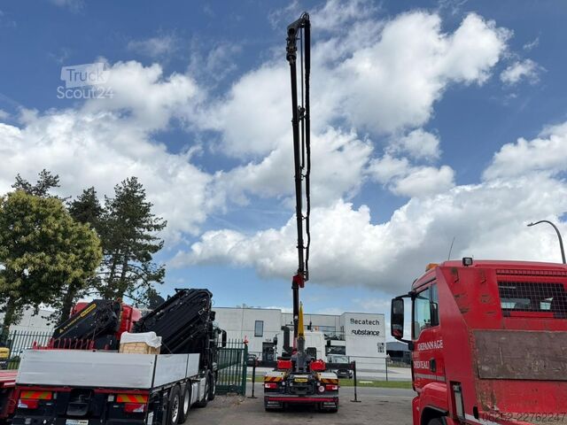 Hook arm system DAF CF 480 6x4 HOOKLIFT + CRANE PALFINGER PK19.001 ...