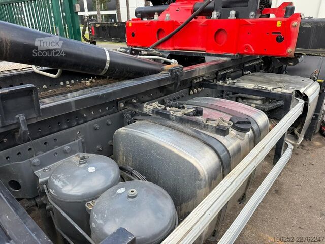 Hook arm system DAF CF 480 6x4 HOOKLIFT + CRANE PALFINGER PK19.001 ...