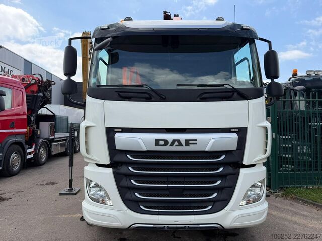 Hook arm system DAF CF 480 6x4 HOOKLIFT + CRANE PALFINGER PK19.001 ...