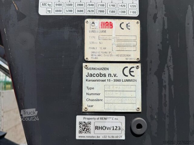 Jeřábové vozidlo MAN TGS 35.440 8x4 TRIDEM + CRANE HIAB 288 E-6 HIPR...