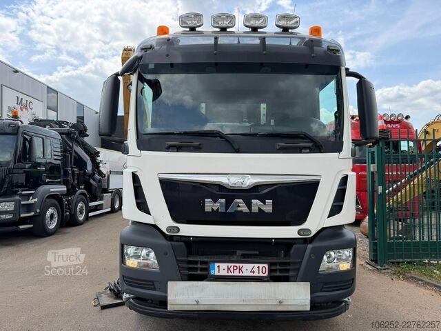 Jeřábové vozidlo MAN TGS 35.440 8x4 TRIDEM + CRANE HIAB 288 E-6 HIPR...