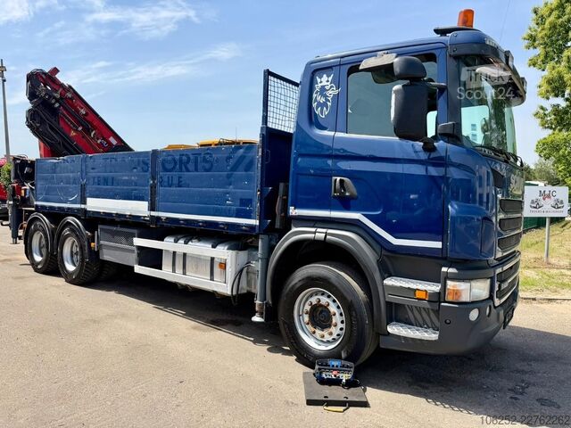 Kraanwagen Scania G480 6x4 (31m) CRANE HMF 4720 K7 + JIB FJ600 K3...