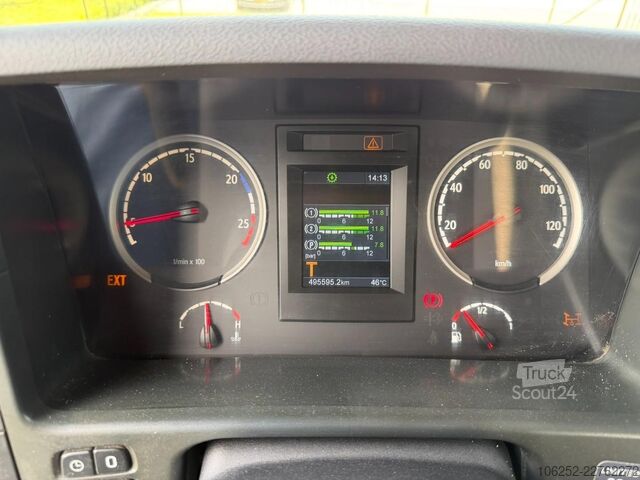 Open laadbak Scania G480 6x4 PRITSCHE + (31m) KRAN HMF 4720 K7 + JI...