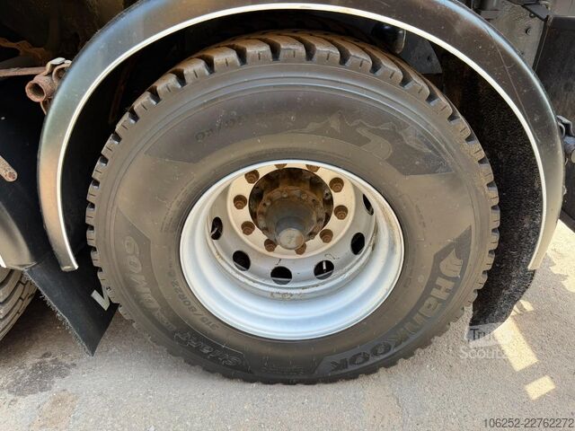 Open laadbak Scania G480 6x4 PRITSCHE + (31m) KRAN HMF 4720 K7 + JI...