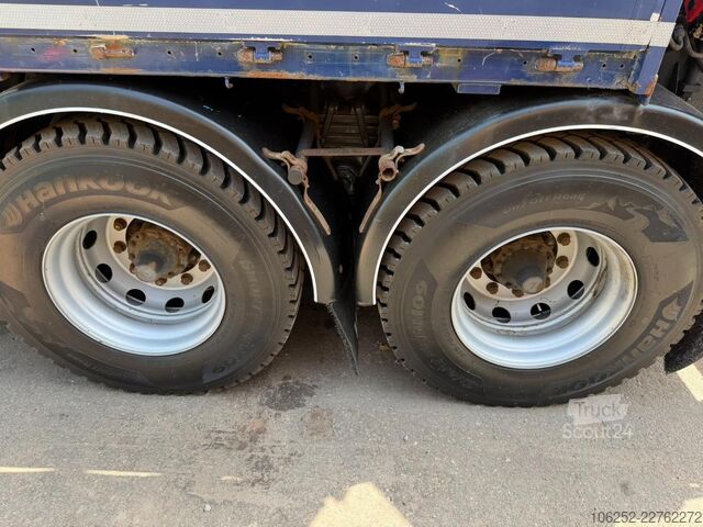 Open laadbak Scania G480 6x4 PRITSCHE + (31m) KRAN HMF 4720 K7 + JI...