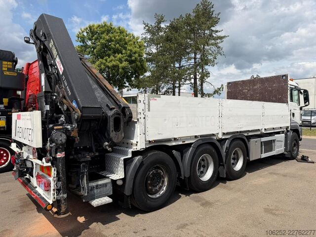 Nakládací plošina MAN TGS 35.440 8x4 TRIDEM PRITSCHE + KRAN HIAB 288 ...