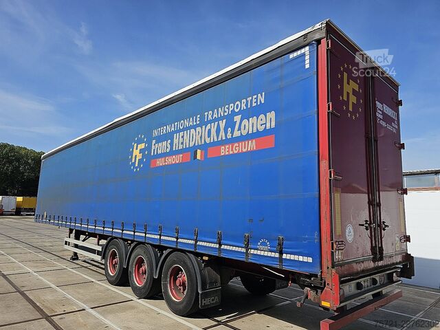 Sliding tarpaulins PACTON TXD339 BPW HARD WOOD FLOOR