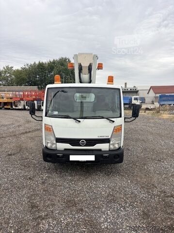 Dubă cu caroserie tip cutie Nissan Cabstar Palfinger P260B - 25,6 m - 230 k