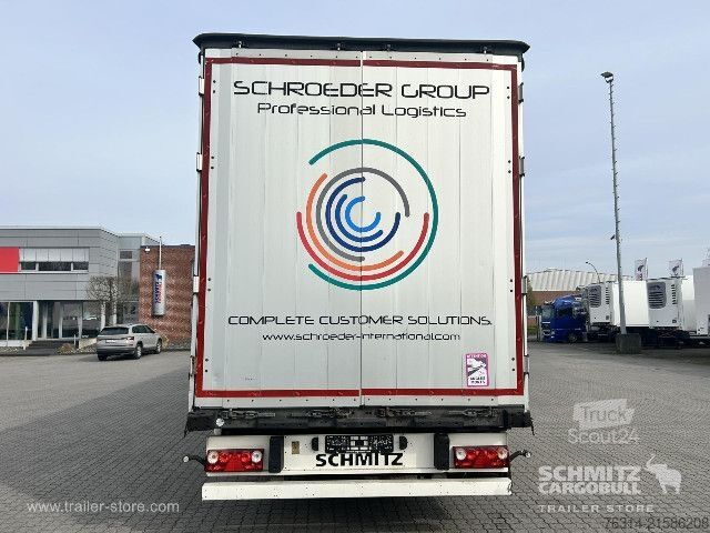 Otevřený návěs s plachtou Schmitz Cargobull Curtainsider Coil Getränke